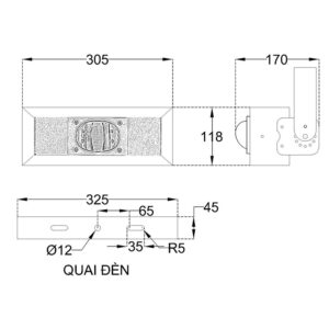THÔNG SỐ KỸ THUẬT ĐÈN LED SÂN BÓNG 50W