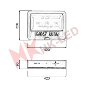 Thông Số Đèn Chiếu Biển Hiệu 150w