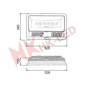 Đèn Chiếu Biển Hiệu 300w