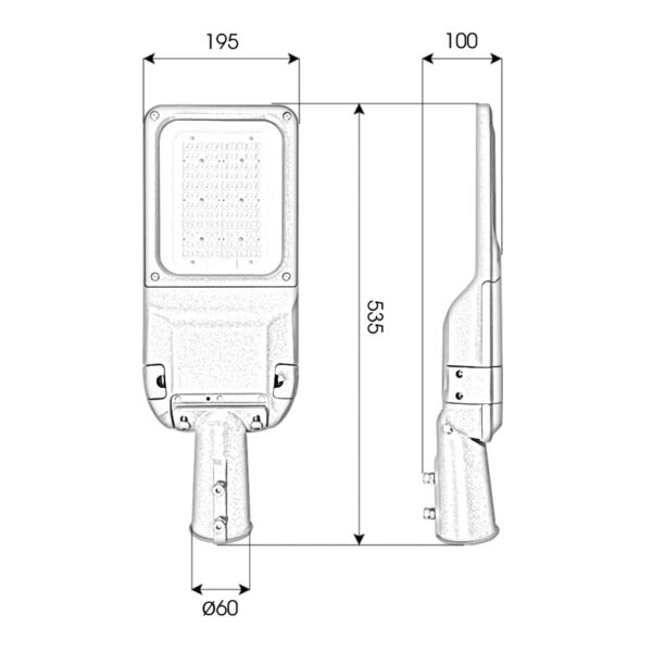 Thông Số Đèn LED Đường Công Cộng D23