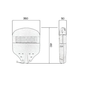 Thông số đèn chiếu sáng đường phố 50w D03