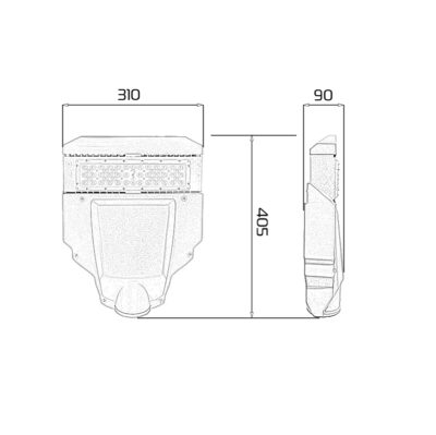 Thông số đèn LED đường công cộng 50w D12