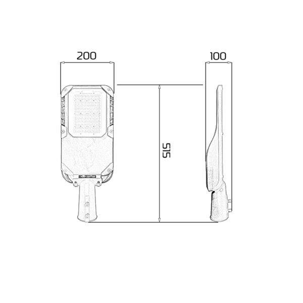 Thông Số Đèn Đường Phố 50W D22
