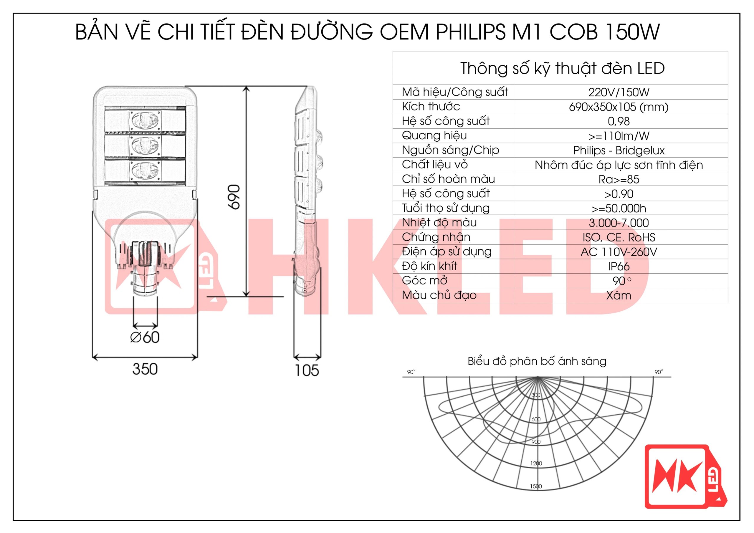 thong-so-den-led-duong-150w-d01-cob Thông Số Đèn LED Đường 150W D01 COB