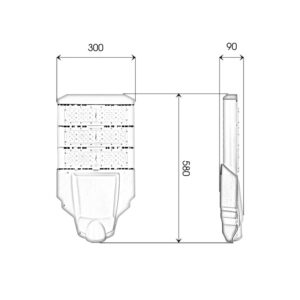 Thông số đèn LED đường công cộng 150w D12