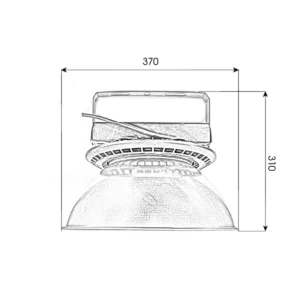Thông số đèn nhà xưởng ufo 100w